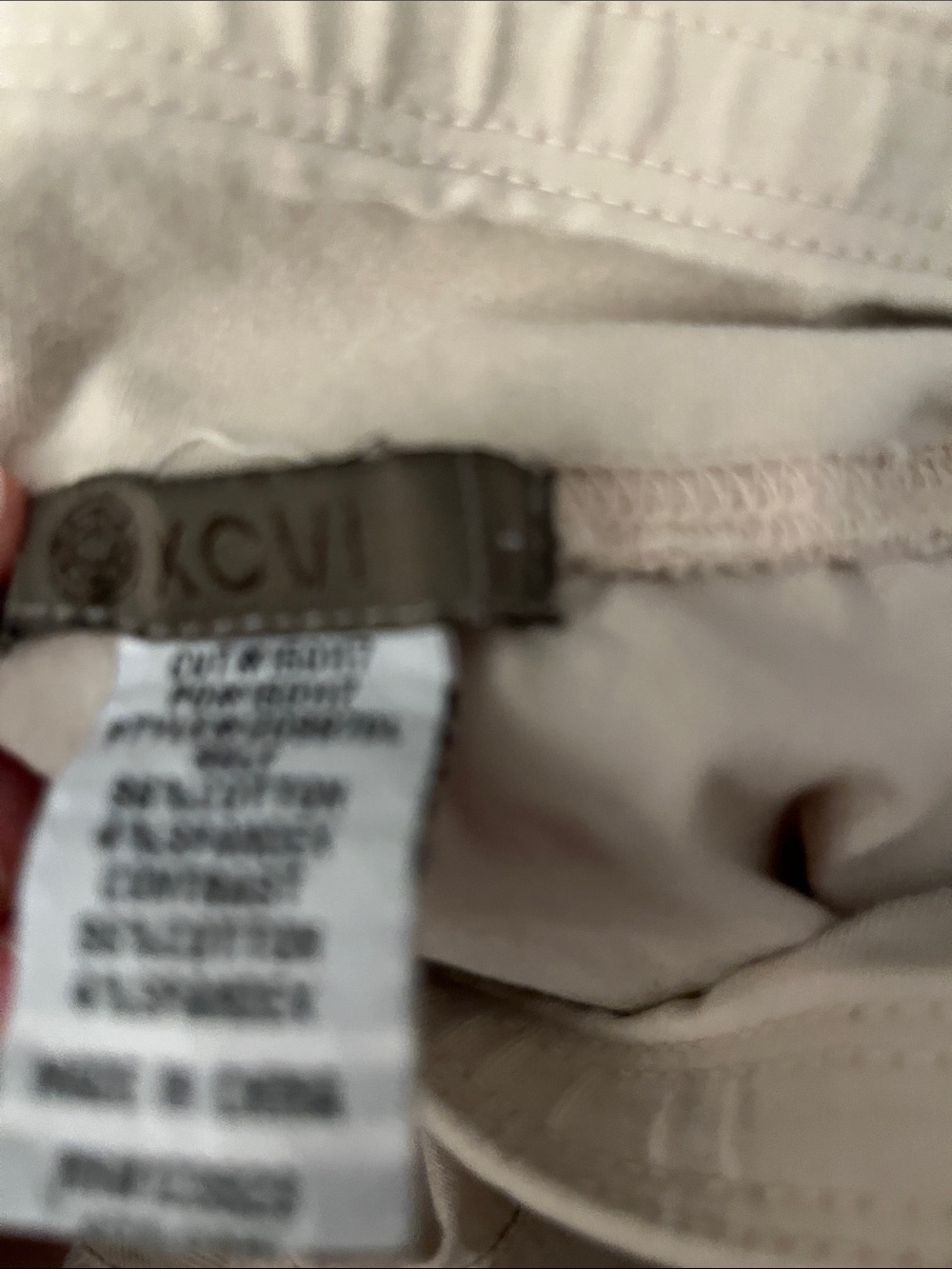 XCVI Beige/Tan Capris/ Pull-On/Size Large